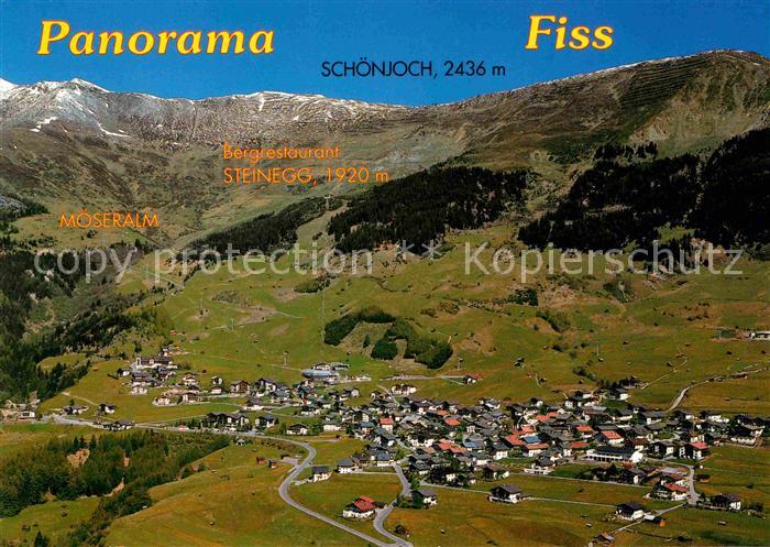 Fiss Tirol Fliegeraufnahme Moseralm Schoenjoch Restaurant-Steinegg