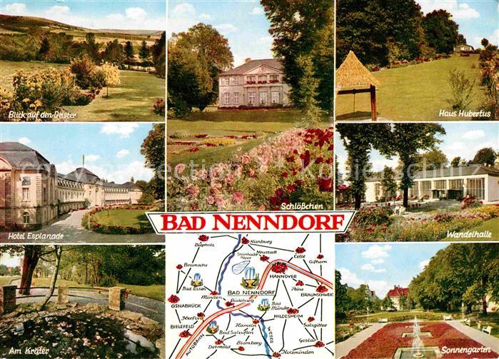 Bad Nenndorf Deister Haus-Hubertus Wandelhalle Hotel-Esplanade Krater