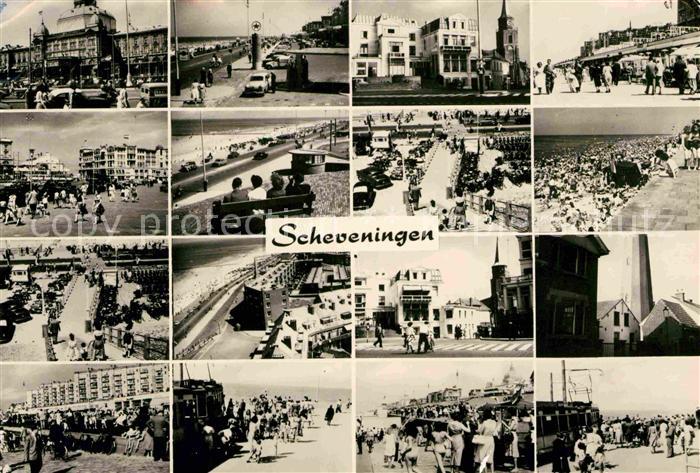 Scheveningen Strand Promenade Hafen