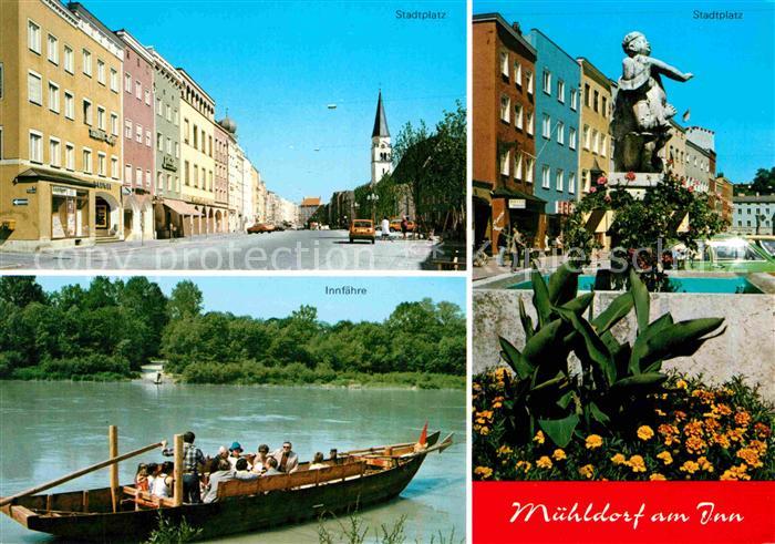 Muehldorf Inn Stadtplatz Innfaehre