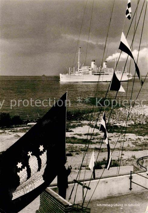 Schulau Wedel Schiffsbegruessung