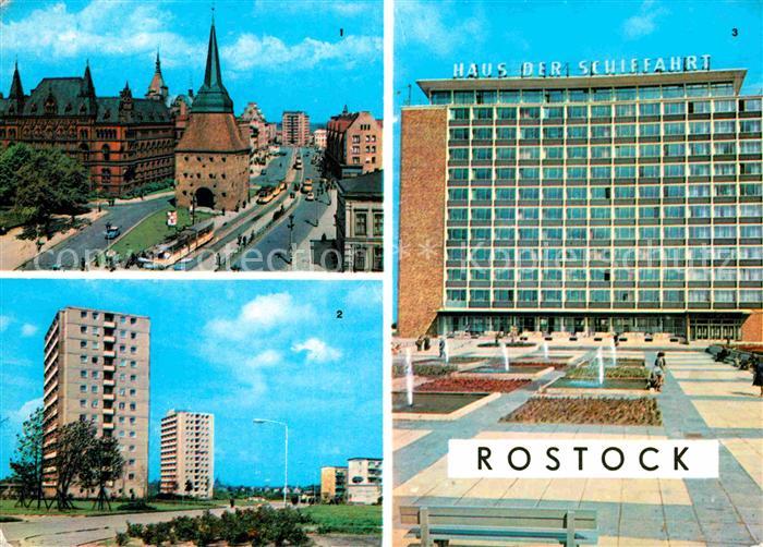 ROSTOCK CITY Steintor Ziolkowskistrasse Haus-der-Schiffahrt