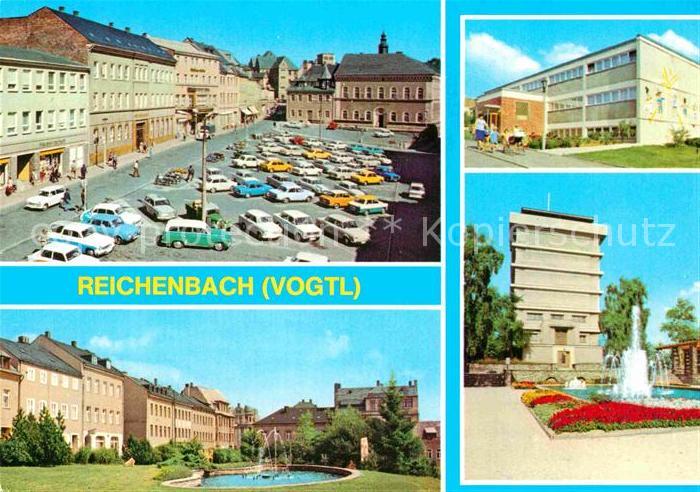 Reichenbach Vogtland Markt Wasserturm Kindergarten