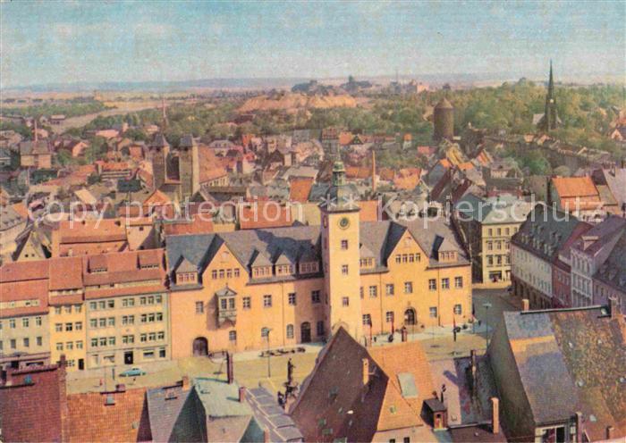 Freiberg Sachsen Blick vom Petriturm