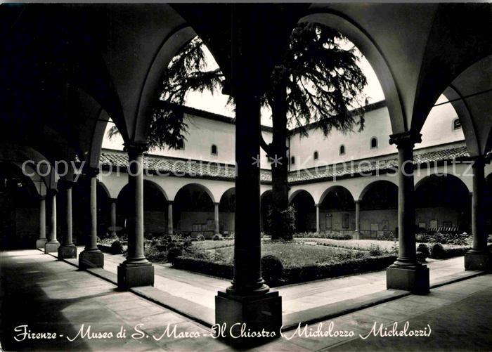 Firenze Florenz Museo di S. Marco Il Chiostro