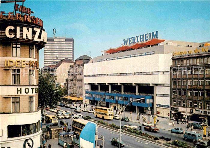 BERLIN  CITY Kurfuerstendamm Kaufhaus-Wertheim