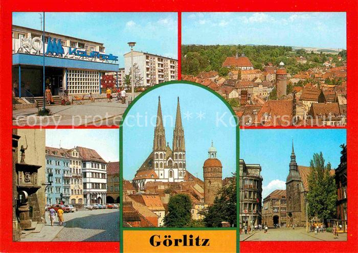 Goerlitz Sachsen Rauschwalde Nikolaikirche Untermarkt Frauenkirche