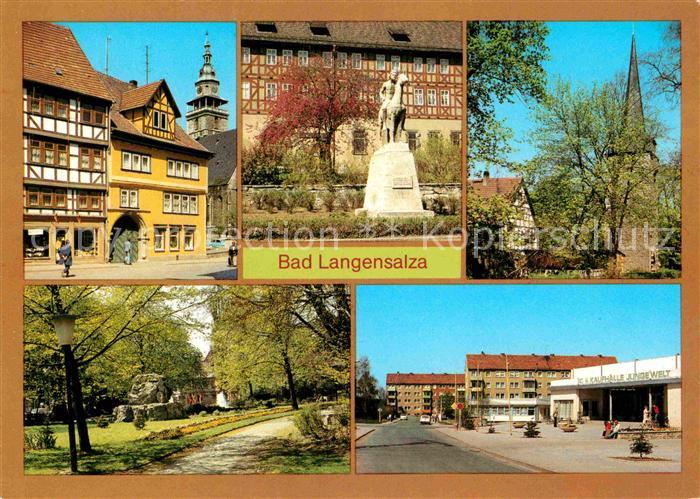 Bad Langensalza Erfurter-Strasse Heimatmuseum Klagentor Karl-Liebknecht-Platz