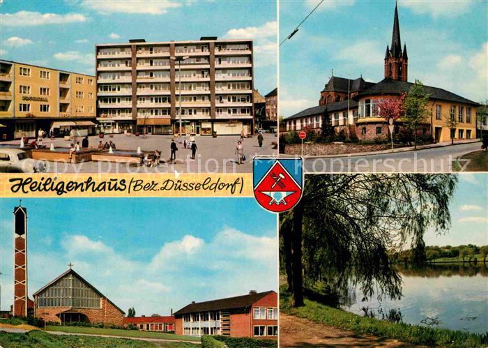 Heiligenhaus Mettmann Kirchen Stausee Abtskuech Kirchplatz