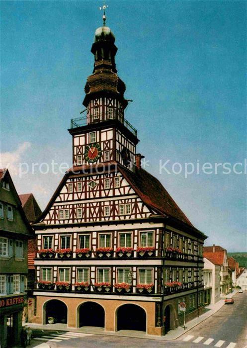 Kirchheim Teck Rathaus Fachwerk