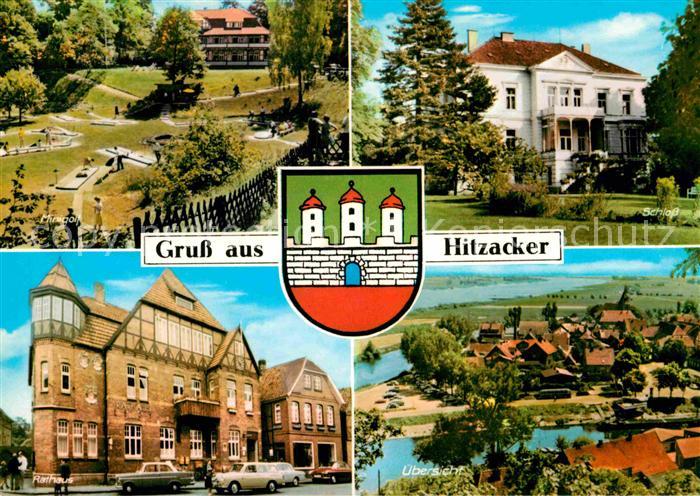 Hitzacker Elbe Schloss Rathaus Minigolf