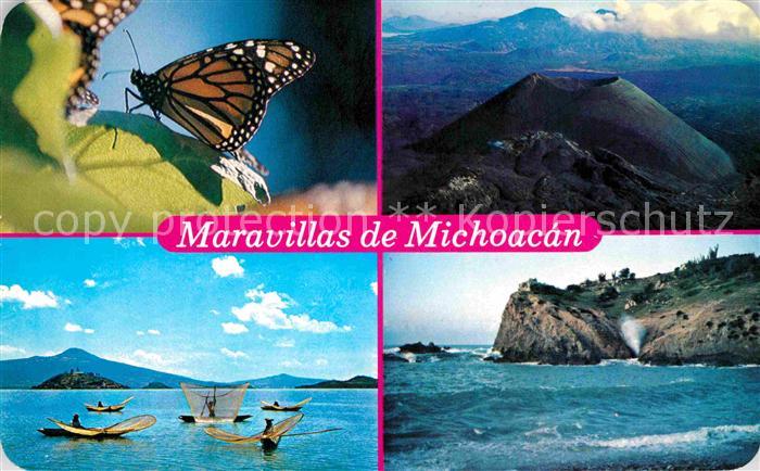 Schmetterlinge Vulkan Cuatro Maravillas de Michocan Me