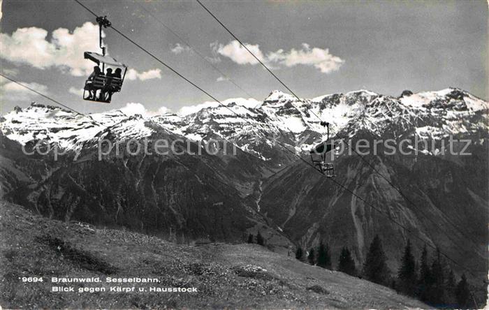 Sessellift Braunwald Kärpf Hausstock