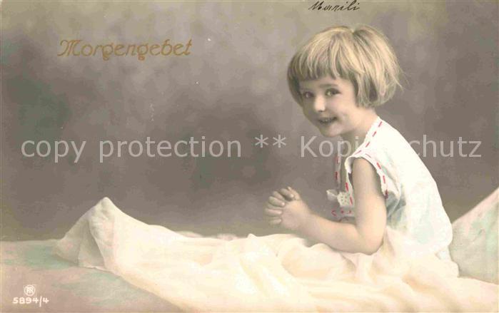 Foto RPH Nr. 5894/4 Morgengebet Kind