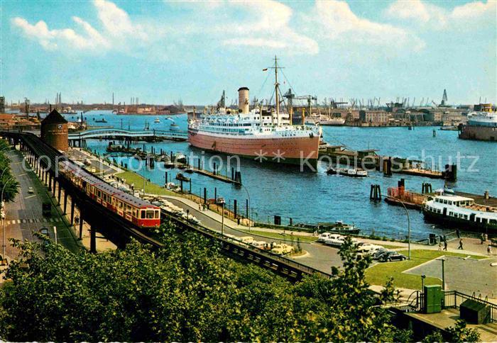 Schiffe Ships Navires Hamburg Hafen Überseebrücke