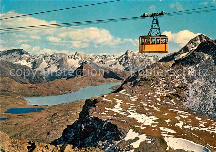 Seilbahn Diavolezza Berninaseen Corno di Campo