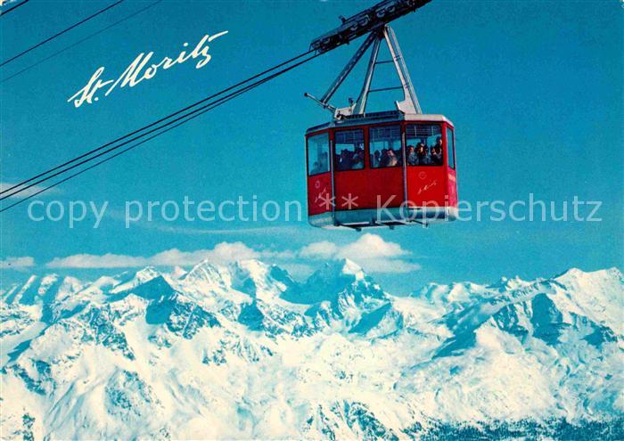 Seilbahn Corviglia-Piz Nair St. Moritz Berninagr