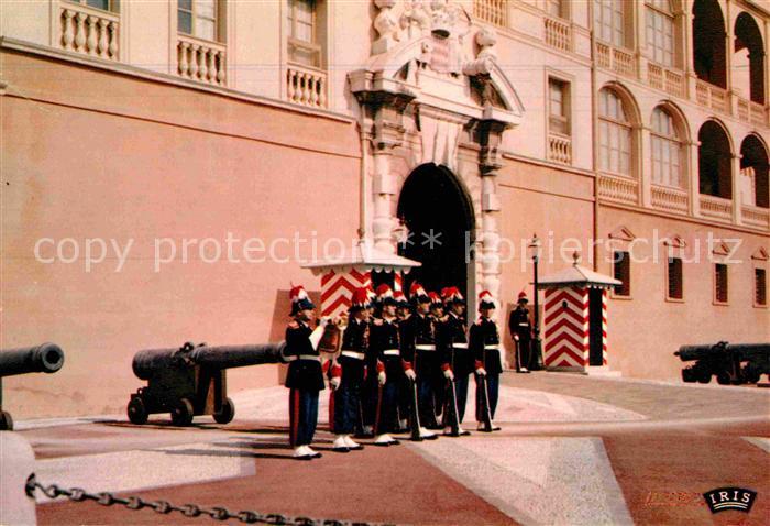 Leibgarde Wache Garde Princiere Palais Principaute de M