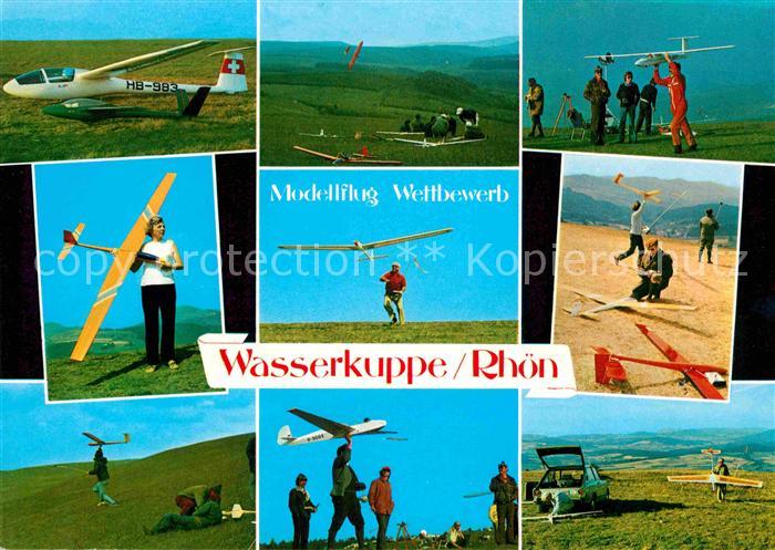 Modellbau Modellflug Wettbewerb Wasserkuppe Rhoen