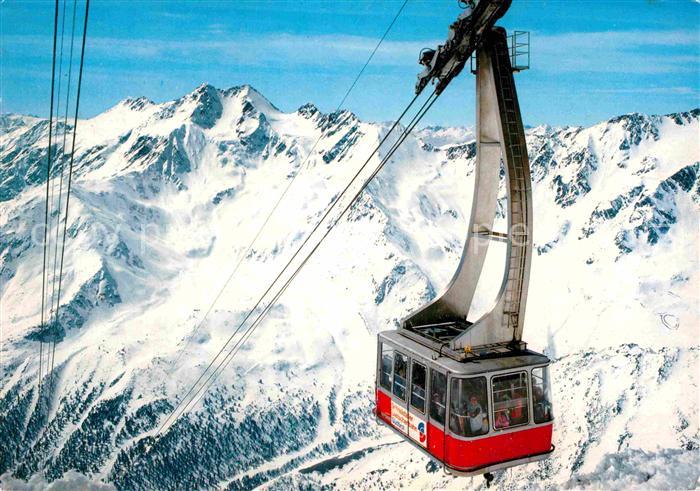 Seilbahn Schnalstal Kurzras Salurnspitze
