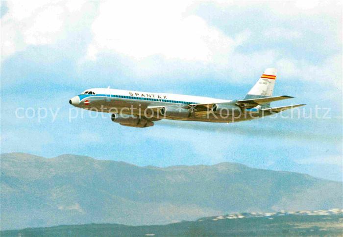 Flugzeuge Zivil Spantax Convair CV 990 A Coronado