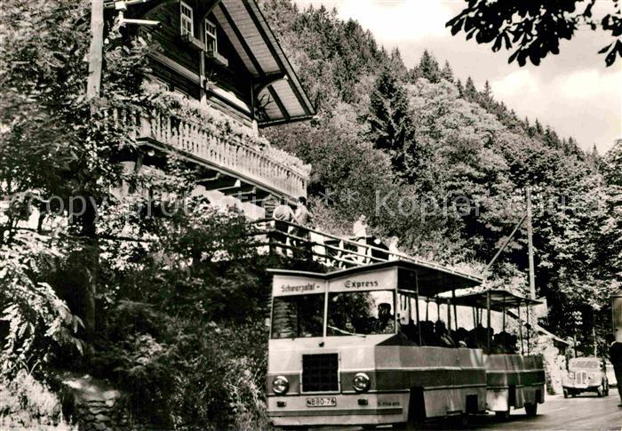 Autobus Omnibus Schwarzatal-Express Schweizerhaus