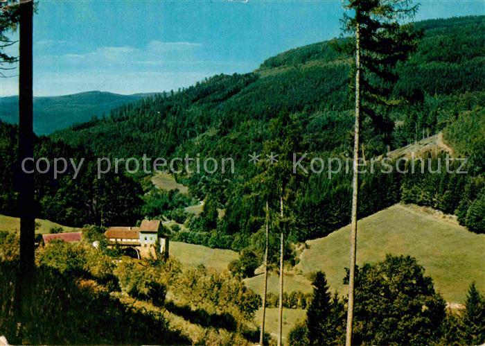 Struempfelbrunn Panorama Oberer Hoellgrund Hoehenluftkurort