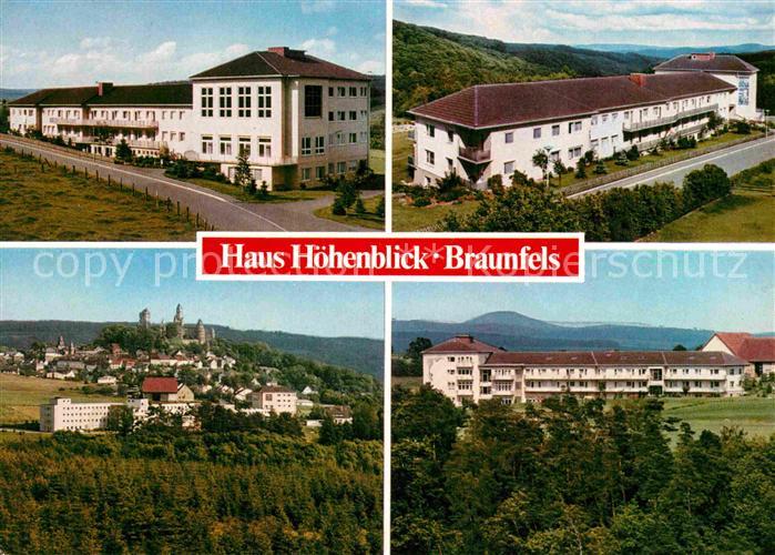 Braunfels Familien Erholungsheim Haus Hoehenblick
