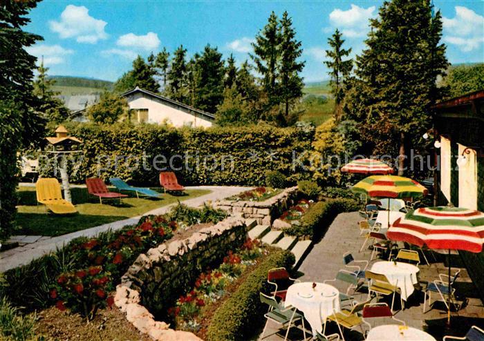 Usseln Hotel zur Post Restaurant Terrasse Kurort Naturpark Diemelsee