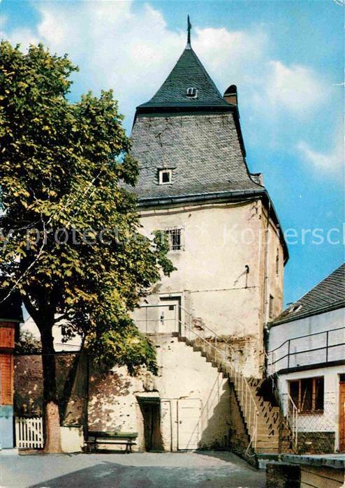 Simmern Hunsrueck Schinderhannesturm 14. Jhdt.