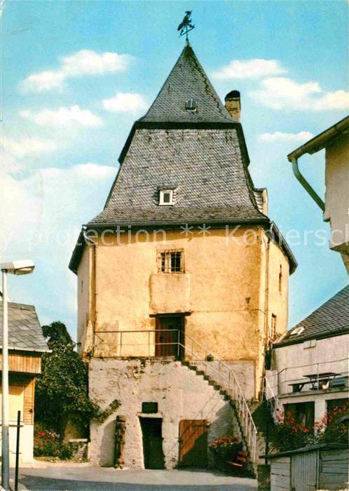 Simmern Hunsrueck Schinderhannesturm 14. Jhdt.