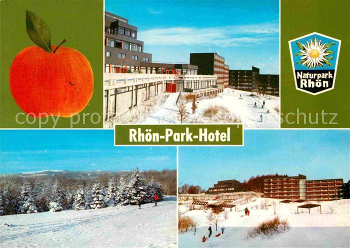 Hausen Rhoen Rhoen Park Hotel Winterpanorama Naturpark Rhoen Apfel
