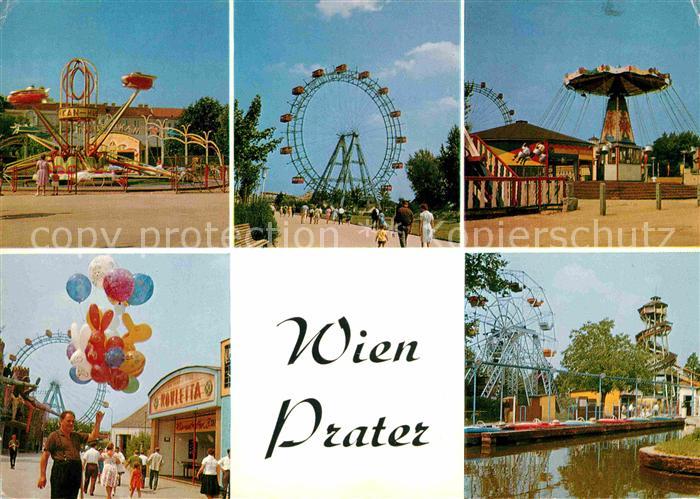 Wien Prater Vergnuegungspark Riesenrad