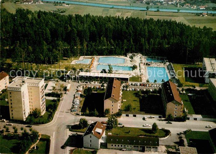 Waldkraiburg Waldbad Fliegeraufnahme