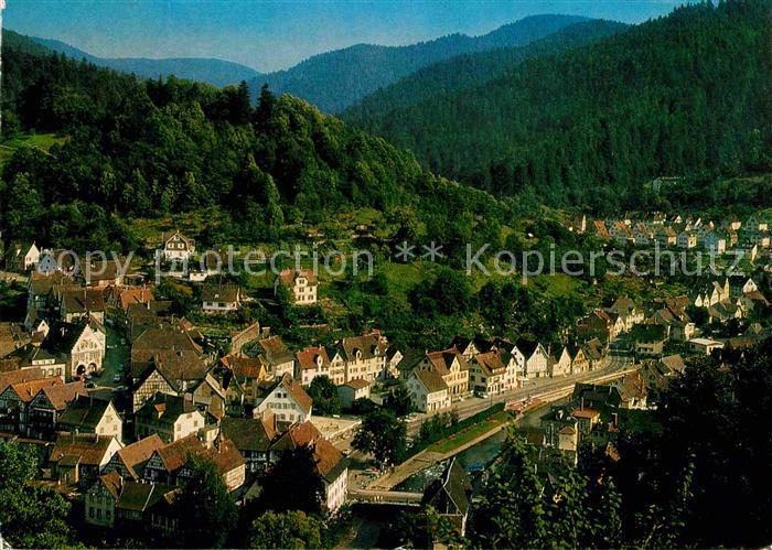 Schiltach Panorama Luftkurort Schwarzwald