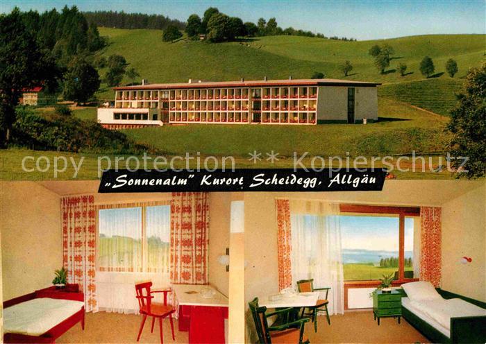 Scheidegg Allgaeu Kursanatorium Sonnenalm