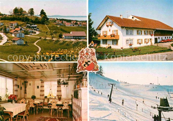 Scheidegg Allgaeu Ferienhof Sinz Wintersportplatz Allgaeuer Alpen
