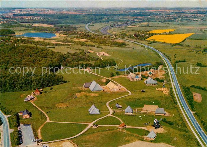 Rammsee Kiel Schleswig Holsteinisches Freilichtmuseum Luftaufnahme