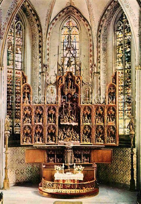 Schleswig Schlei Dom Bordesholmer Altar Eichenholz Hans Brueggemann 16. Jhdt.
