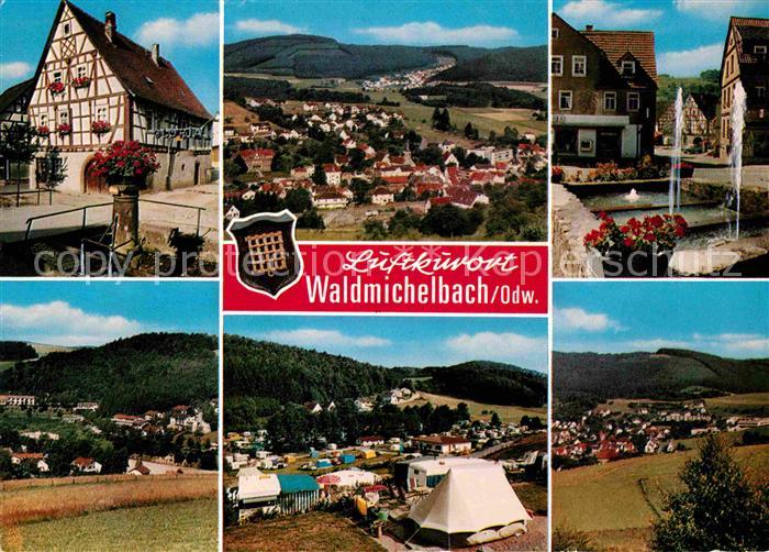 Waldmichelbach Teilansichten Luftkurort Campingplatz