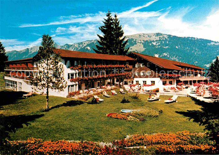 Sonthofen Oberallgaeu Sport und Kurhotel Allgaeuer Berghof Allgaeuer Alpen