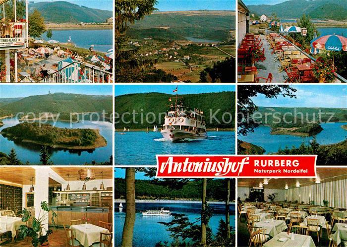 Rurberg Simmerath Eifel NRW Aontoniushof Restaurant Naturpark Nordeifel Badesee