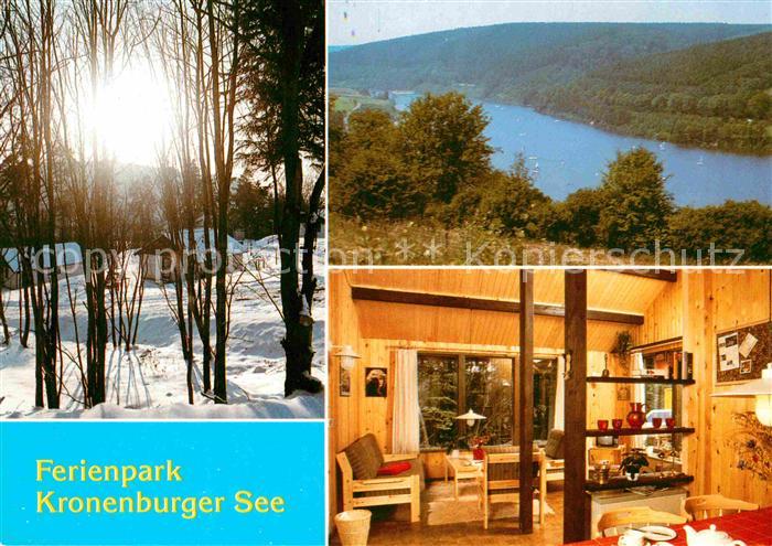 Kronenburg Eifel Ferienpark Kronenburger See Landschaftspanorama