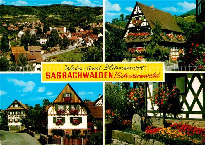 Sasbachwalden Teilansichten Weinort Blumenort