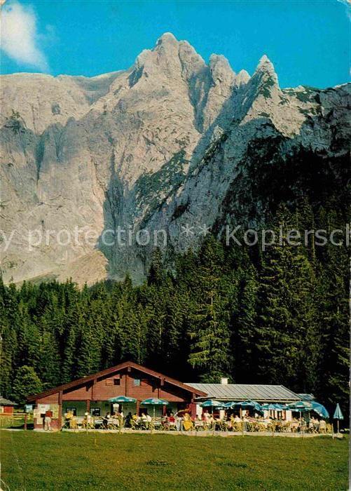 BERCHTESGADEN Bayern Berggasthof Cafe Scharitzkehlalm am Hohen Goell Berchtesgad