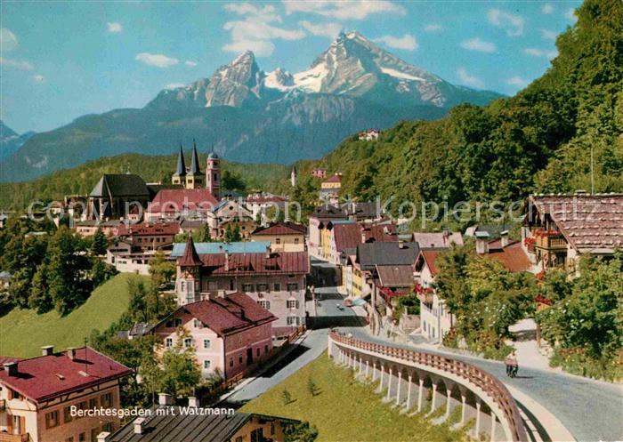 BERCHTESGADEN Bayern mit Watzmann Alpen