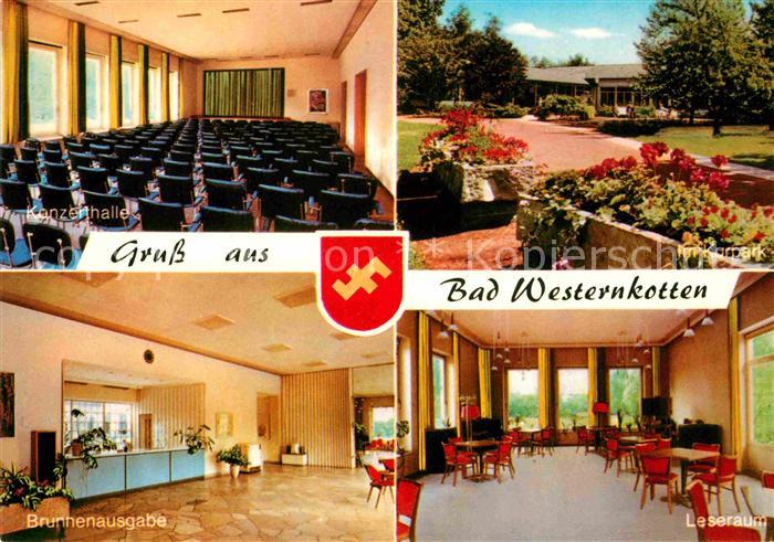 Bad Westernkotten Kurpark Konzerthalle Kurhaus Leseraum