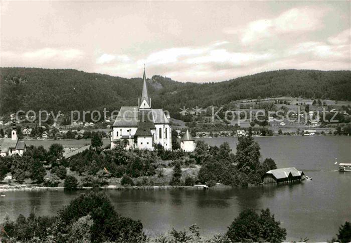 Maria Woerth Woerthersee Kirche Halbinsel