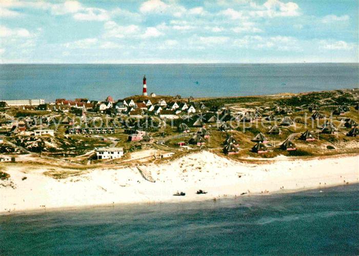 Hoernum Sylt Nordseebad Fliegeraufnahme
