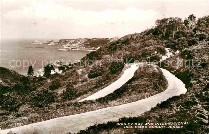 Jersey Kanalinsel Bouley Bay and international Hill Climb Circuit